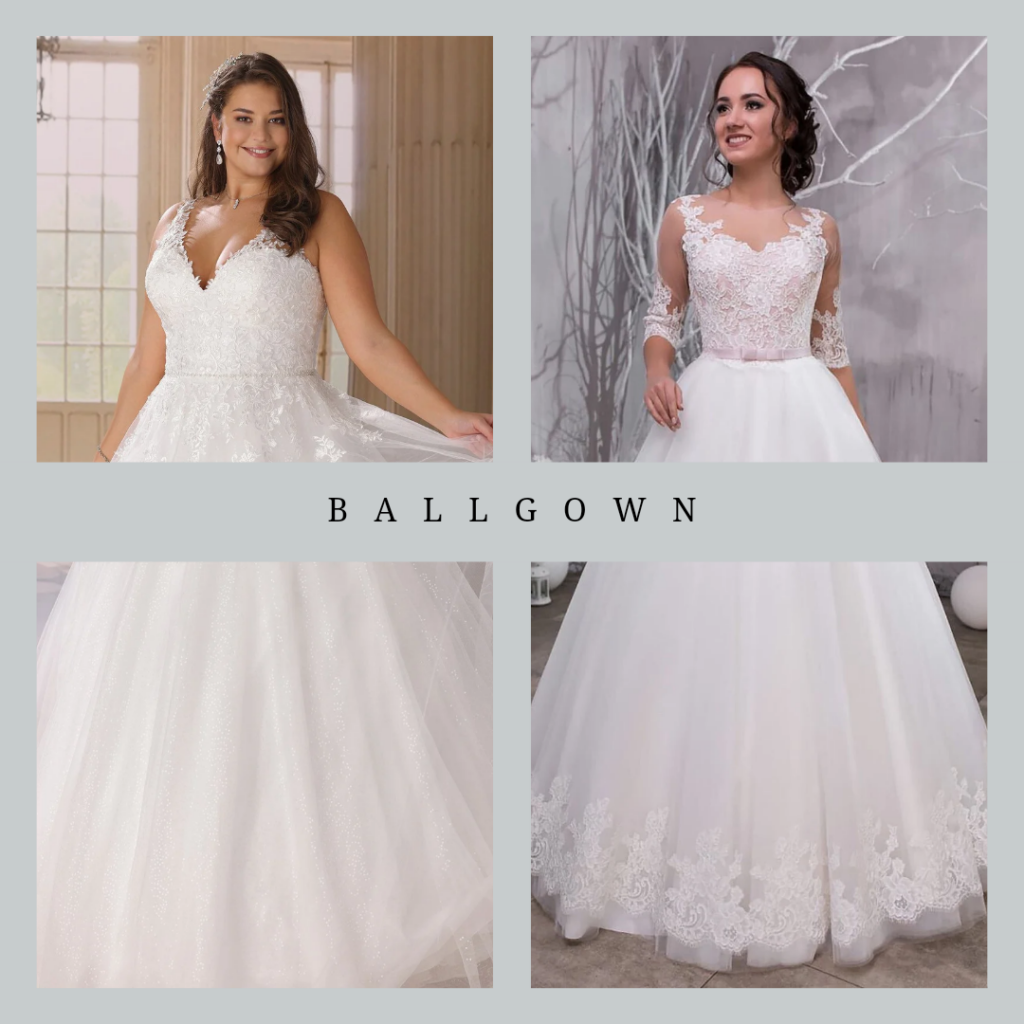 Ballgown bruidsjurken-trouwjurken in bruidsstudio Nieuwegein